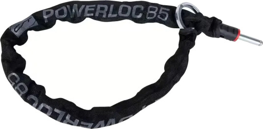 CONTEC PowerLoc plug in kjettinglås 6mm 85 cm sort CONTEC PowerLoc plug in kjettinglås 6mm 85 cm sort