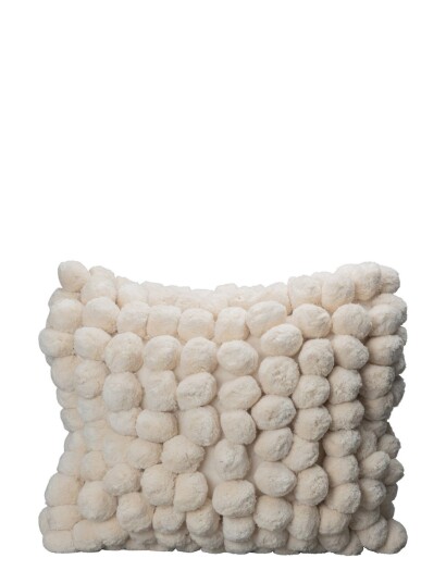 Byon Pillow Pom Pom Cream Byon OFF WHITE 45X45CM
