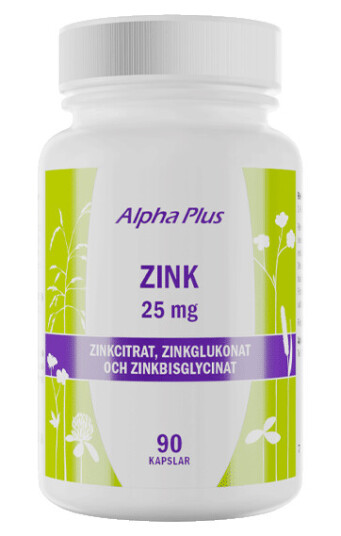 Zink 25 mg, 90 kaps