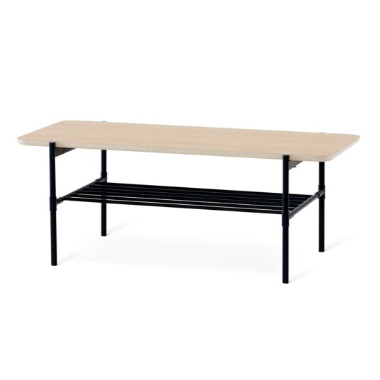 Torkelson Ale salongbord Hvitoljet eik 135 x 65 cm Hvit