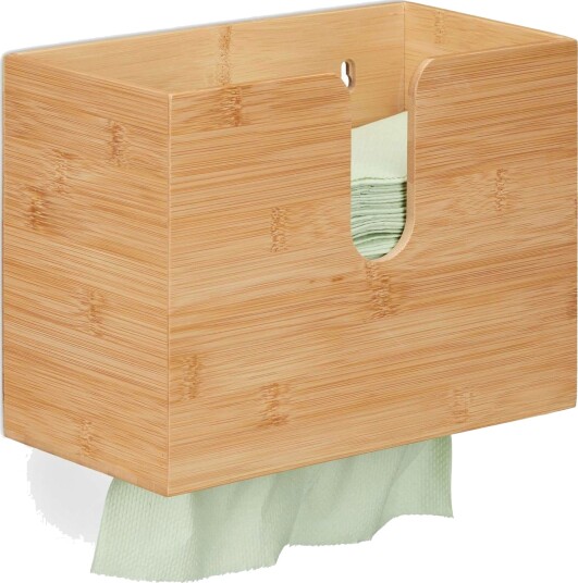 Bambus papirhåndkle dispenser Bambus papirhåndkle dispenser