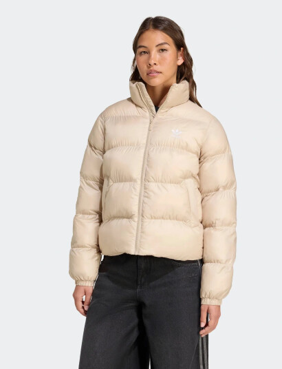 adidas Originals Short Puffer - Cream - XS adidas Originals Short Puffer - Cream - XS