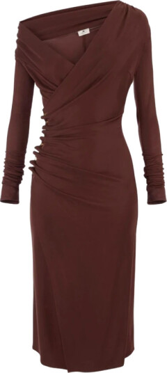 Elisabetta Franchi Dame Kjoler Brun S,