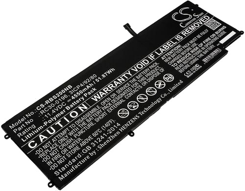 Batteri til Razer Blade Stealth 2016 V2 RBS200NB