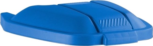 Lokk Rubbermaid 56X51,5X8cm Blå Plast For Tohjulet Beholder
