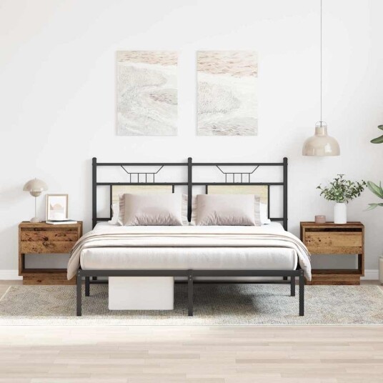 Nattbord 2 stk Gamle Tre 45x34x45 cm Ingeniør Tre Nattbord 2 stk Gamle Tre 45x34x45 cm Ingeniør Tre
