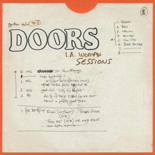 The Doors L.A. Woman Sessions LP/Vinyl