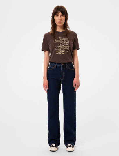 Nudie Jeans Clean Eileen Indigo Dipped - Blue - 29 x 32