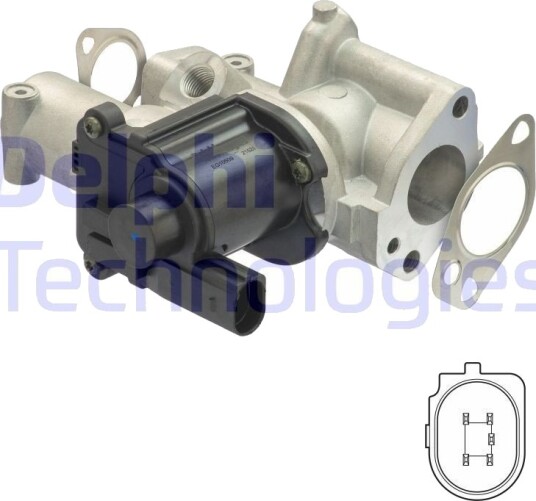 DELPHI EG10509-12B1 EGR-ventil