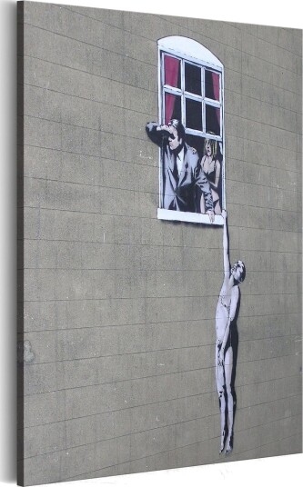Bilde Well Hung Lover By Banksy 40x60 Artgeist sp. z o. o.