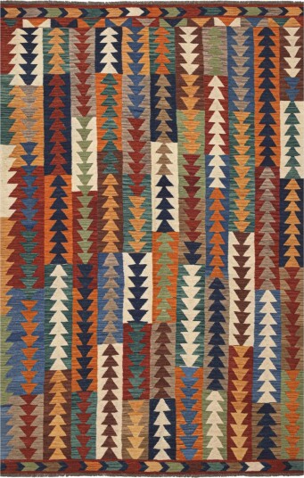 Orientalsk Teppe Hazara Kelim Hand Woven 194 x 299 cm Størrelse: 194 x 299 cm