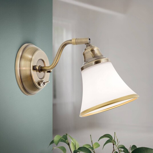 Orion Vegglampe TILDA dimbar Stue / spisestue Glass
