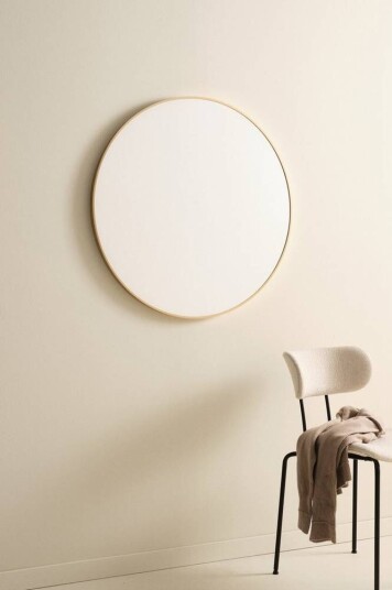 Jotex MEGHAN speil, diameter 80 cm Gull 1694614-02-0 1694614-03-0