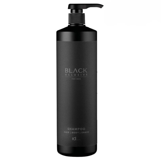 IdHAIR Black Xclusive Total Sjampo 1000 ml - Fuktighetsgivende og Beroligende