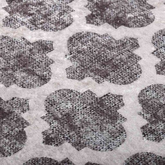 vidaXL Vaskbart teppe 80x300 cm sklisikker flerfarget