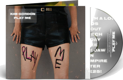 Kim Gordon PLAY ME CD