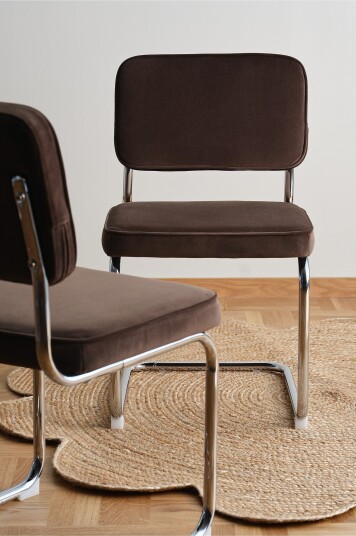 Jotex Stol Med 2pakk Brun HJO 2252086010