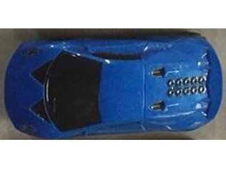 Jj Slot Bil 1:43 Blå Model 2 Jj Slot Bil 1:43 Blå Model 2