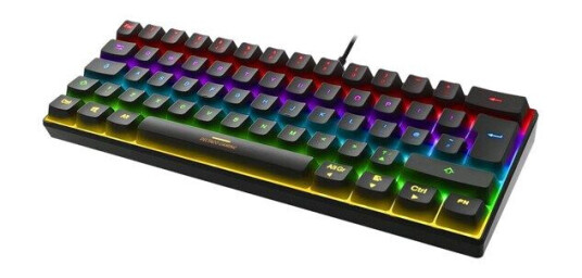 DELTACO GAMING mini mechanical keyboard (UK) - Tastatur - Engelsk - Storbritannia - Svart DELTACO GAMING mini mechanical keyboard (UK) - Tastatur - Engelsk - Storbritannia - Svart