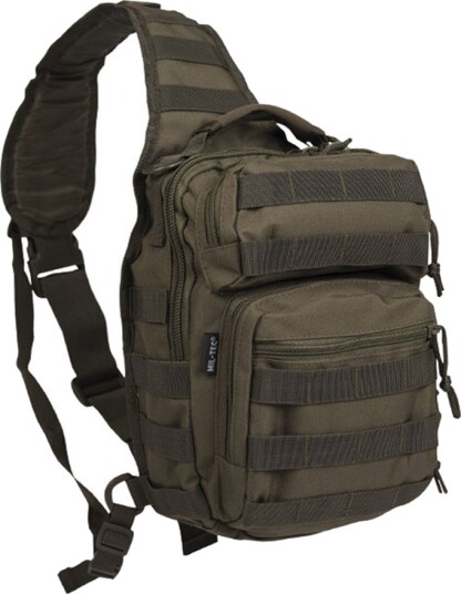 Mil Tec One Strap Assault ryggsekk 10L Grønn Oliven
