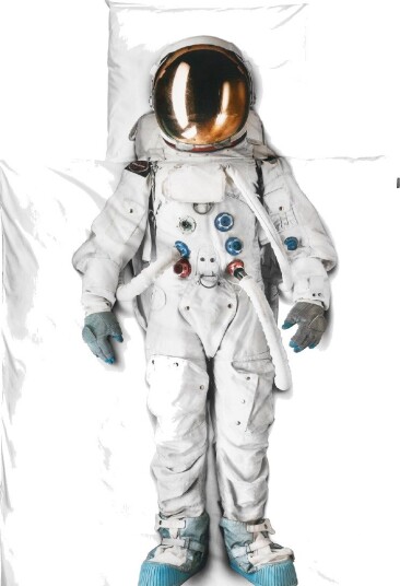 Snurk Sengetøy Voksen Astronaut Snurk OneSize Sengetøy Voksen Hvit