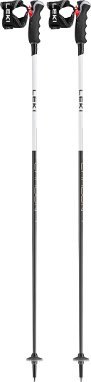 Leki Women's Carbon 14 3D White-Gold, 125 cm