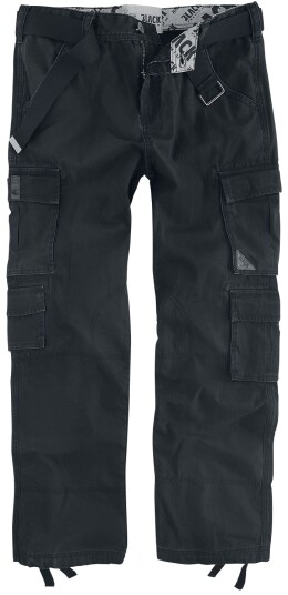Black Premium by EMP Cargo-bukser - Army Vintage Trousers - S til 5XL - Herrer - svart