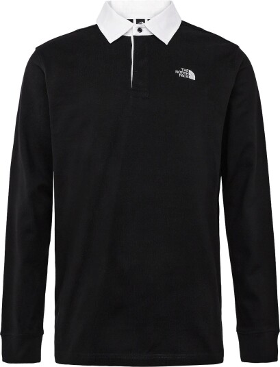 The North Face M Vista Rugby Long Sleeve Shirt Black M