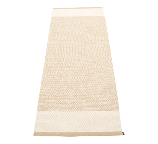 Pappelina Edit matte beige vanilje metallic 85x260 cm