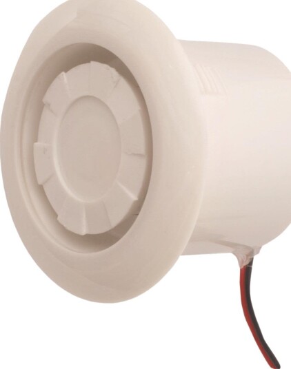 Teletec Connect 100094 Sirene For Innfelt Montering, Hvit