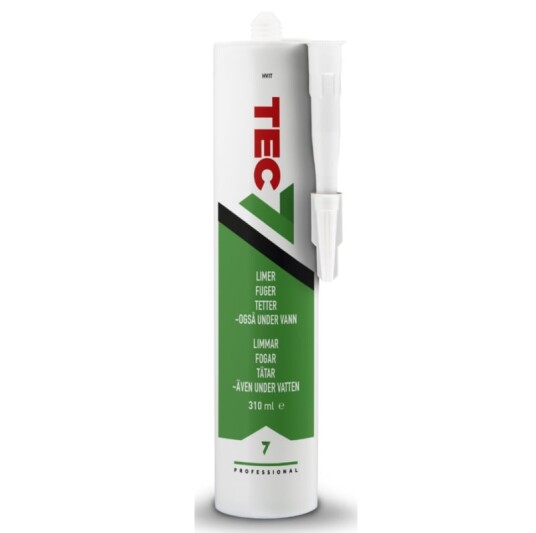 Alternativvare Monteringslim
Tec7 310 ml patron 24020984