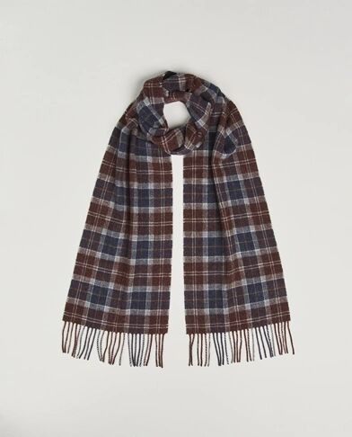Barbour Lifestyle Tartan Lambswool Scarf Midnight Oak