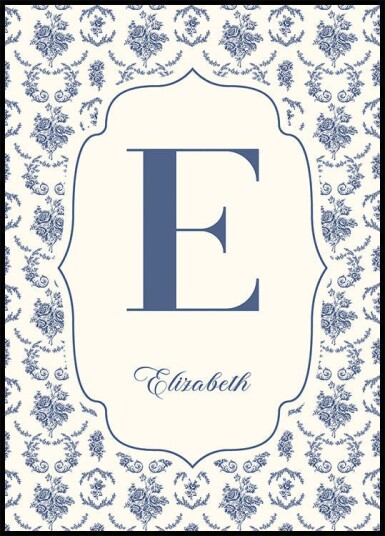 Posterbox Elegant Name Personal Plakat Plakat / 50x70cm Posterbox Elegant Name Personal Plakat Plakat / 50x70cm