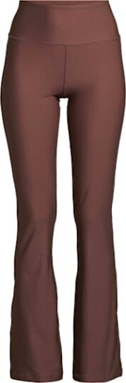 Casall Flare High Waist Pant Dame Dark Brown 44