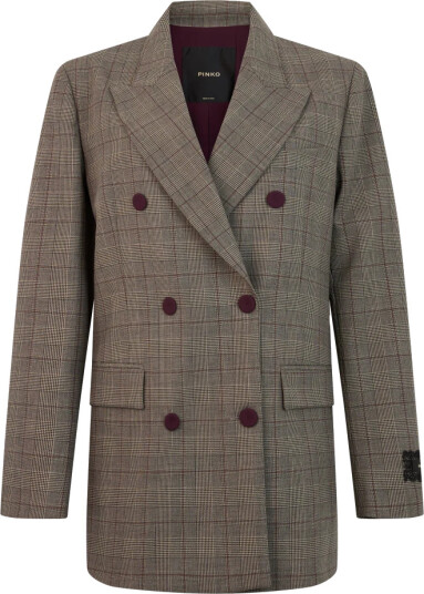 Pinko Dame Jakker Brun XS,