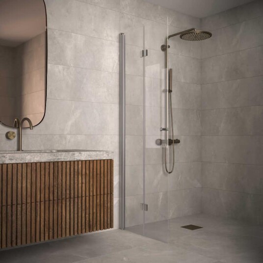 Dusjdør Hietakari Classic 103 Foldbar