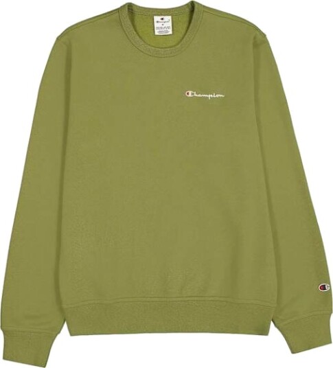 Champion Small Logo Fleece Sweatshirt Herre Sphagnum XL