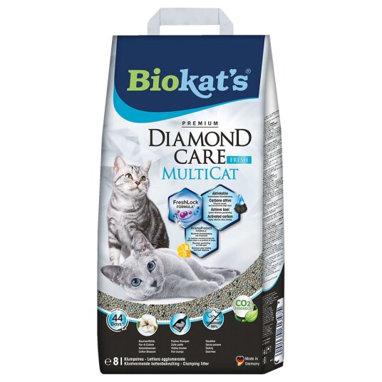 Biokat'S Diamond Care Multicat Fresh 8 L Biokat'S Diamond Care Multicat Fresh 8 L