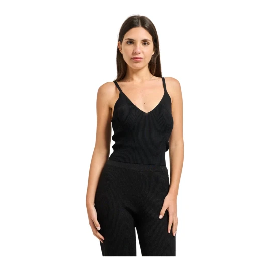 Armani Exchange Dame Topper Svart XS,