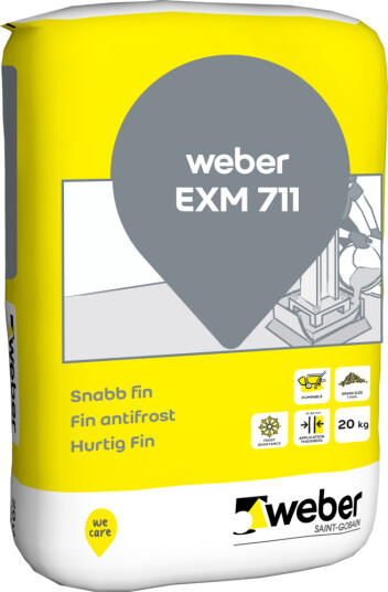 Weber Saint gobain Mortel Rapid Exm711 Af 20kg Weber Saint gobain Mortel Rapid Exm711 Af 20kg