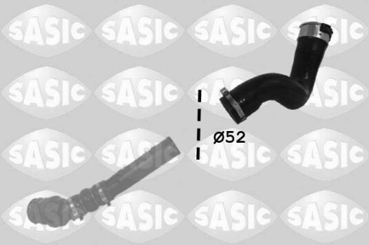 SASIC 3334029 Ladeluftslange