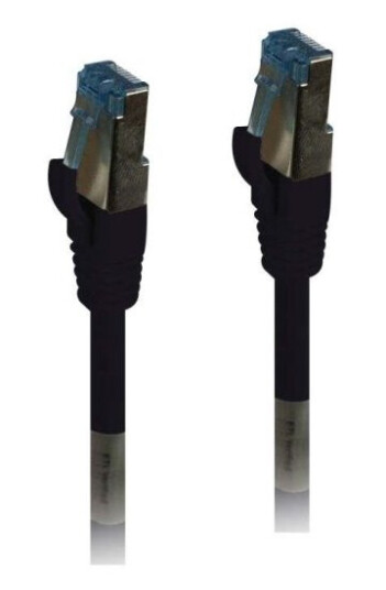 Patchkabel Rj45 Cat6a 500Mhz 015M Schwarz Sstpsftp Tpesuperflex Awg26 Synergy 21