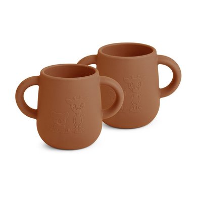 nuuroo Barneglass Abiola 145 ml 2 stk Karamell Café nuuroo Barneglass Abiola 145 ml 2 stk Karamell Café