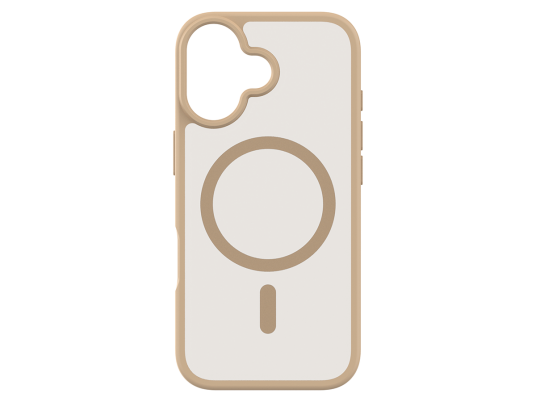 Key Frosted MagSafe Case iPhone 17 Beige