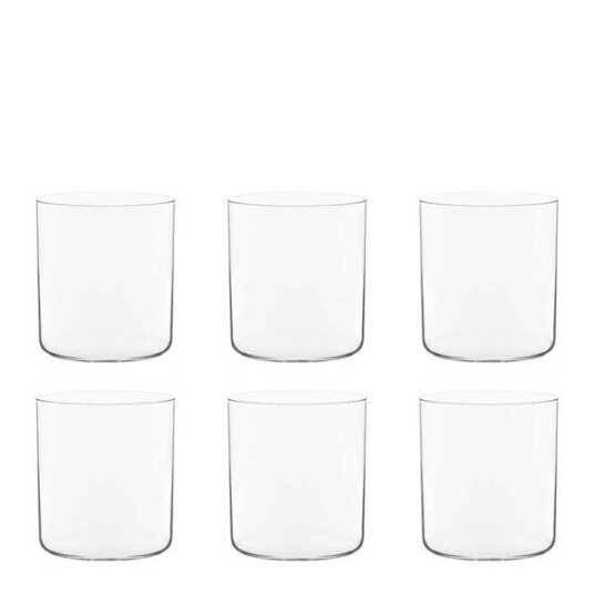 Modern House Floats vannglass 37 cl 6 stk Modern House Floats vannglass 37 cl 6 stk