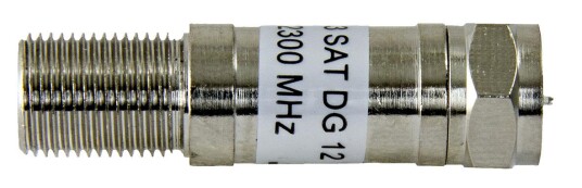 Televes 400553 Dempesett F hunn F hann 12 dB Antenneutstyr