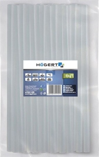 Högert Technik Högert Technik Selvklebende Patroner 11 Mm X 300 Mm Transparente 100 Stk 5 Kg Ht2c135