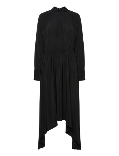 Filippa K Tie Neck Scarf Dress Black 36 Filippa K Tie Neck Scarf Dress Black 36