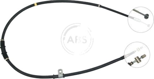 A.B.S. K14767 Tautrekk håndbremse A.B.S. K14767 Tautrekk håndbremse