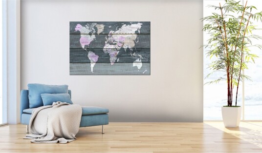 Tavle Roam Across The World 90X60 Artgeist sp. z o. o.